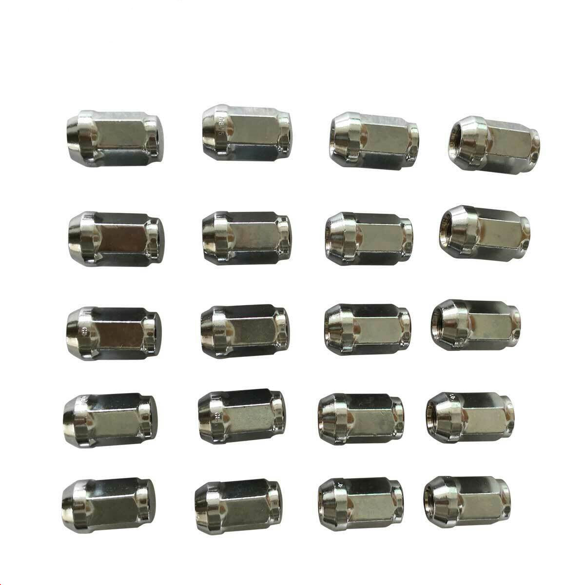 20 pcs Tapered Chrome Alloy Wheels Rim Nuts 12 x 1.5 Fit For Holden Commodore VL VN VR VS VT VX VY VZ WRN-HLNXX1SV-20PCS - Machter