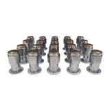 20 Pcs 7/16" Chrome Mag Wheel Nuts Washers Fit For Holden HR HK HT HG HQ HZ WB AU WRN-HLNXX4-20PCS - Machter