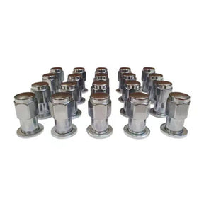 20 Pcs 7/16" Chrome Mag Wheel Nuts Washers Fit For Holden HR HK HT HG HQ HZ WB AU WRN-HLNXX4-20PCS - Machter