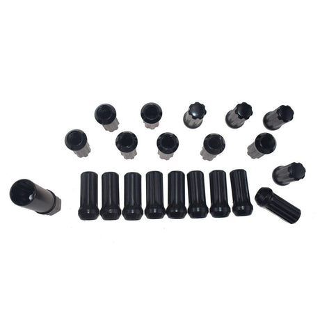 Black Spline Wheel Nuts M14x1.5 Fit For Holden Commodore SV6 Maloo VE VF SS WRN-HLNXX5-20PCS - Machter