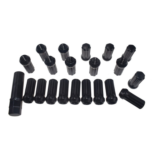 Black Spline Wheel Nuts M14x1.5 Fit For Holden Commodore SV6 Maloo VE VF SS WRN-HLNXX5-20PCS - Machter