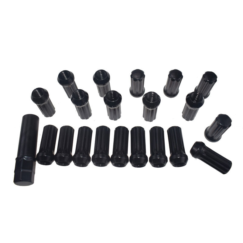 Black Spline Wheel Nuts M14x1.5 Fit For Holden Commodore SV6 Maloo VE VF SS WRN-HLNXX5-20PCS - Machter
