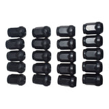 20 Pcs 14mmx1.5 Black Wheel Lug Nuts Fit For Holden Commodore VE VF WRN-HLNXX6-20PCS - Machter