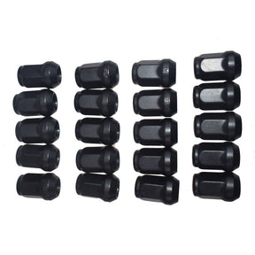 20 Pcs 14mmx1.5 Black Wheel Lug Nuts Fit For Holden Commodore VE VF WRN-HLNXX6-20PCS - Machter