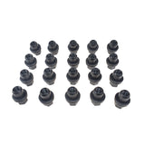 20 Pcs Black Wheel Lug Nuts Bolts Fit For Land Rover Range Rover LR3 LR4 RRD500290A WRN-LRXX1-20PCS - Machter