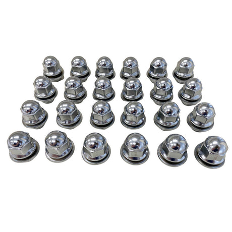 24 x Shank Washer Alloy Wheel Nuts Fit For Mitsubishi Pajero NS Triton ML Challenger Lancer GTO Dodge Stratus Chrysler Sebring - Machter