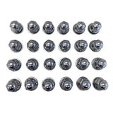 24 x Shank Washer Alloy Wheel Nuts Fit For Mitsubishi Pajero NS Triton ML Challenger Lancer GTO Dodge Stratus Chrysler Sebring WRN-MB001-24PCS - Machter