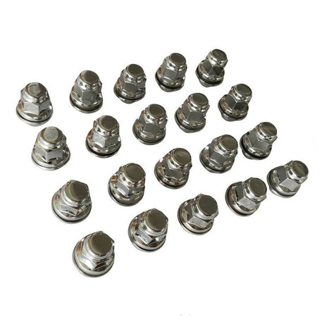 24 Pieces Wheel Nuts Fit For Toyota Landcruiser Sahara VX Altitude GXL GX 78 79 100 200 Series - Machter