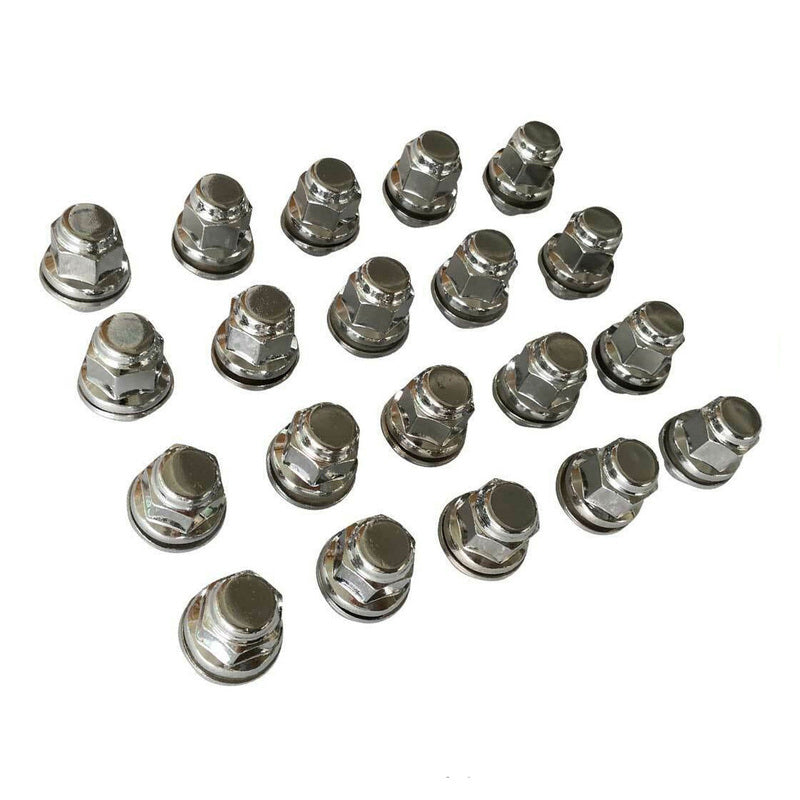 24 Pcs Wheel Nuts Fit For Toyota Landcruiser Sahara VX Altitude GXL GX 78 79 100 200 Series WRN-TAXX2-24PCS - Machter