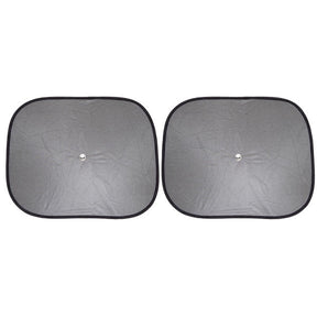 Sun Shade Spring Side Shades 2 Piece Large 53 x 38cm - AUTOKING