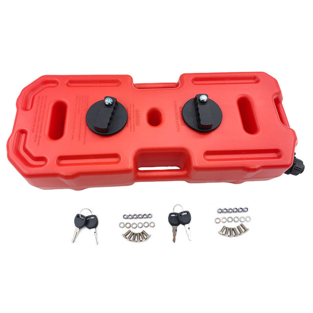Jerry Can Fuel Container Red 30L With Mount Locks Holder Spare 4WD 4x4 WTANK-002 - Machter