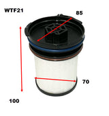 Transmission Oil Filter Fits Mercedes WTF21 - Wesfil | Universal Auto Spares