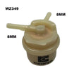 Plastic In-Line Filter Z349 Fits Toyota WZ349 - Wesfil