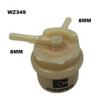 Plastic In-Line Filter Z349 Fits Toyota WZ349 - Wesfil