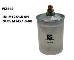 EFI Fuel Filter Z449 Fits Mercedes WZ449 - Wesfil