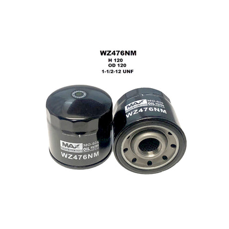 Oil Filter Z476/Z767 Isuzu WZ476NM - Wesfil | Universal Auto Spares