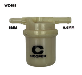 Plastic In-Line Filter Z498 Fits Toyota WZ498 - Wesfil
