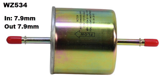 EFI Fuel Filter Z534 Fits Ford WZ534 - Wesfil