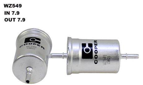 EFI Fuel Filter Z549 Fits Citroen/Peugeot WZ549 - Wesfil