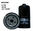 Oil Filter Z54A Fits Fiat/Ford/Leyland WZ54NM - Wesfil