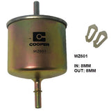 EFI Fuel Filter Z601 Fits Ford WZ601 - Wesfil