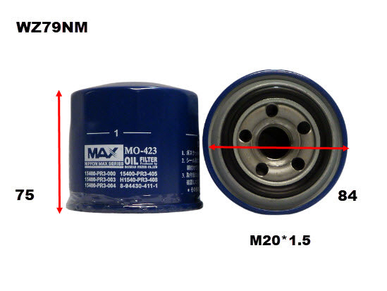 Oil Filter Z79 Multi Applic. WZ79NM - Wesfil