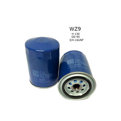Oil Filter Z9 Multi Applic. WZ9 - Wesfil | Universal Auto Spares