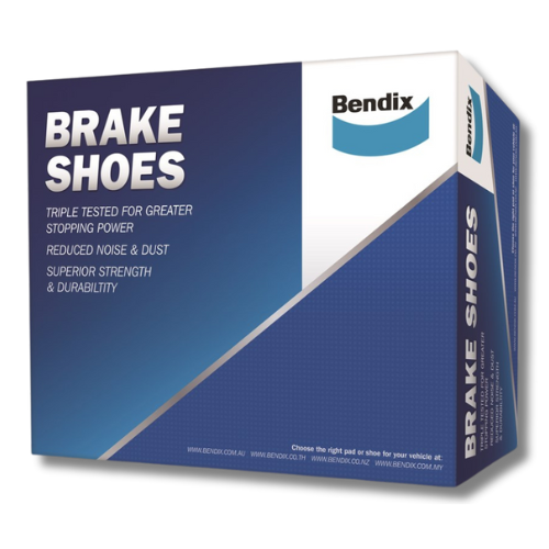 Brake Shoe 4 Shoes Drum 180mm Width 27mm BS1725 - Bendix