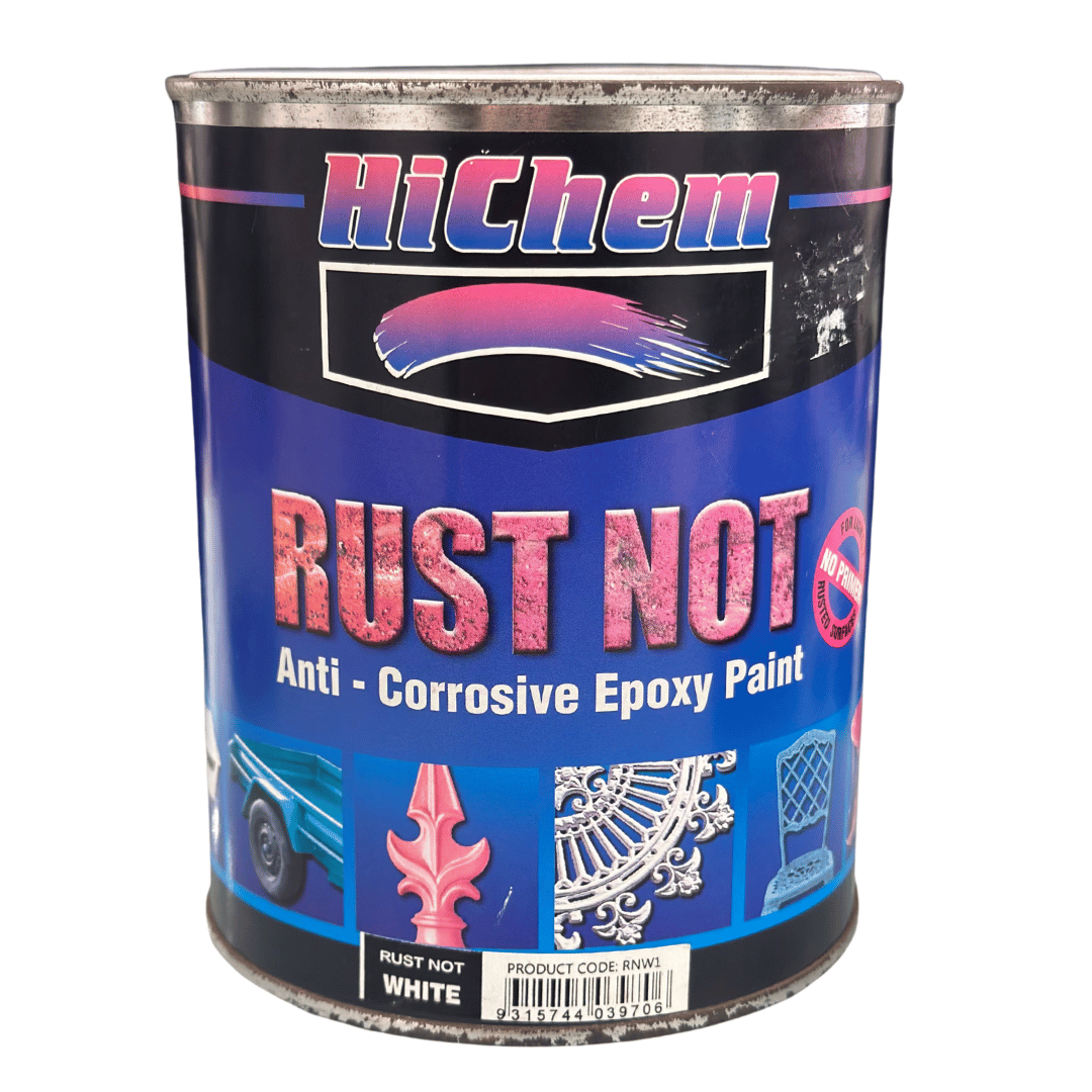 White Rust Not Anti Corrosive Epoxy Paint 4L HiChem Universal