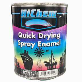 Toyota White Quick Drying Spray Enamel 1L - HiChem
