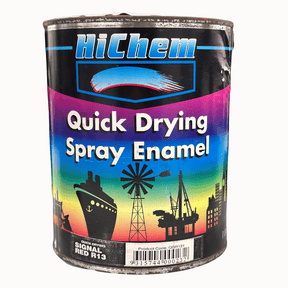 R13 Signal Red Quick Drying Spray Enamel 1L - HiChem