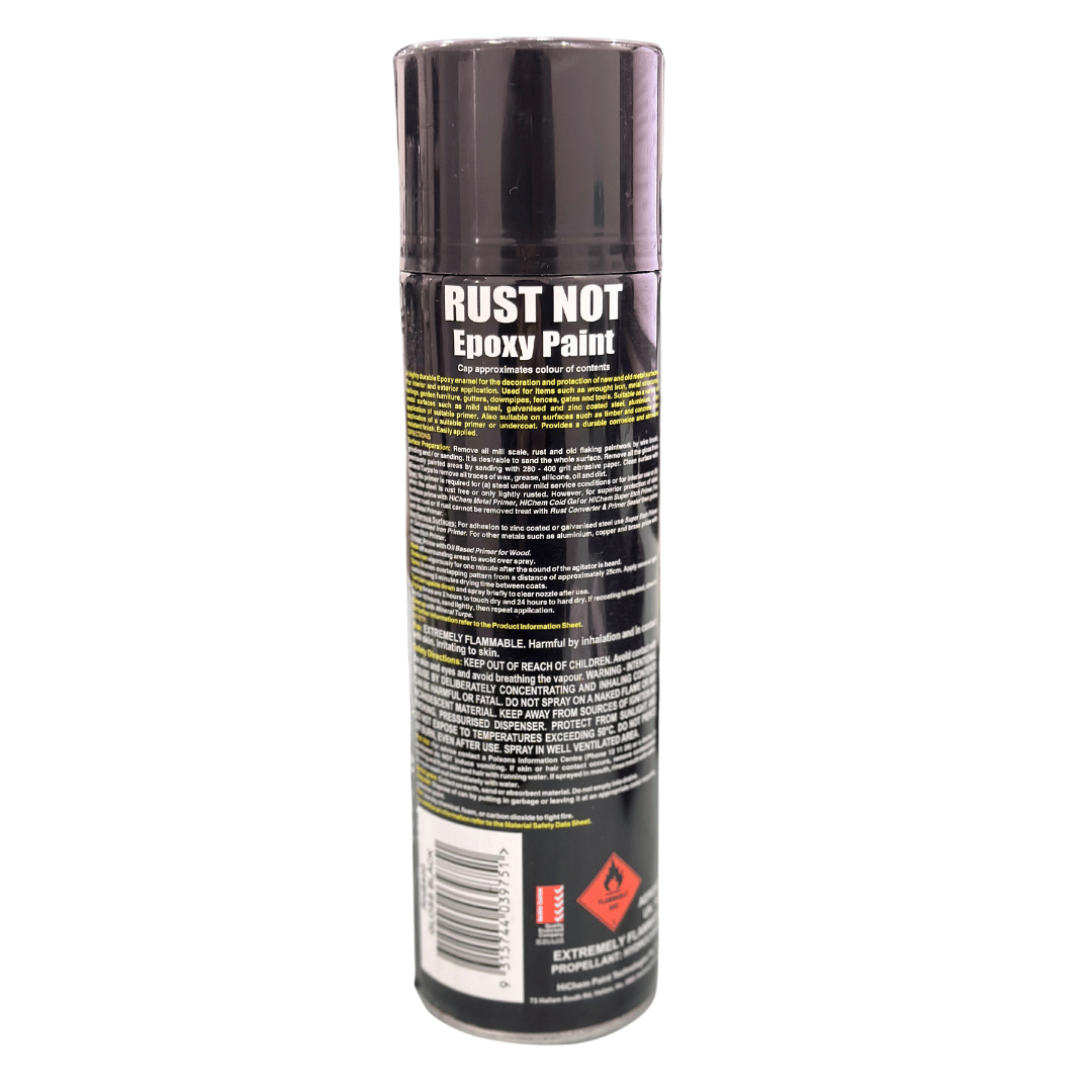 Gloss Black Rust Not Anti Corrosive Epoxy Paint HiChem