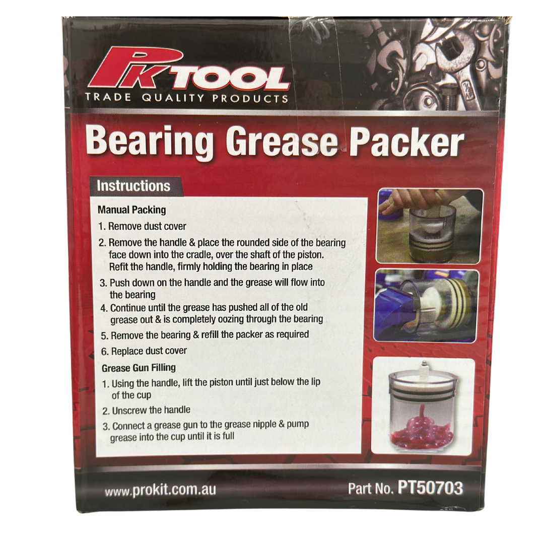 Hand Push Bearing Grease Packer Mess-Free - PKTool