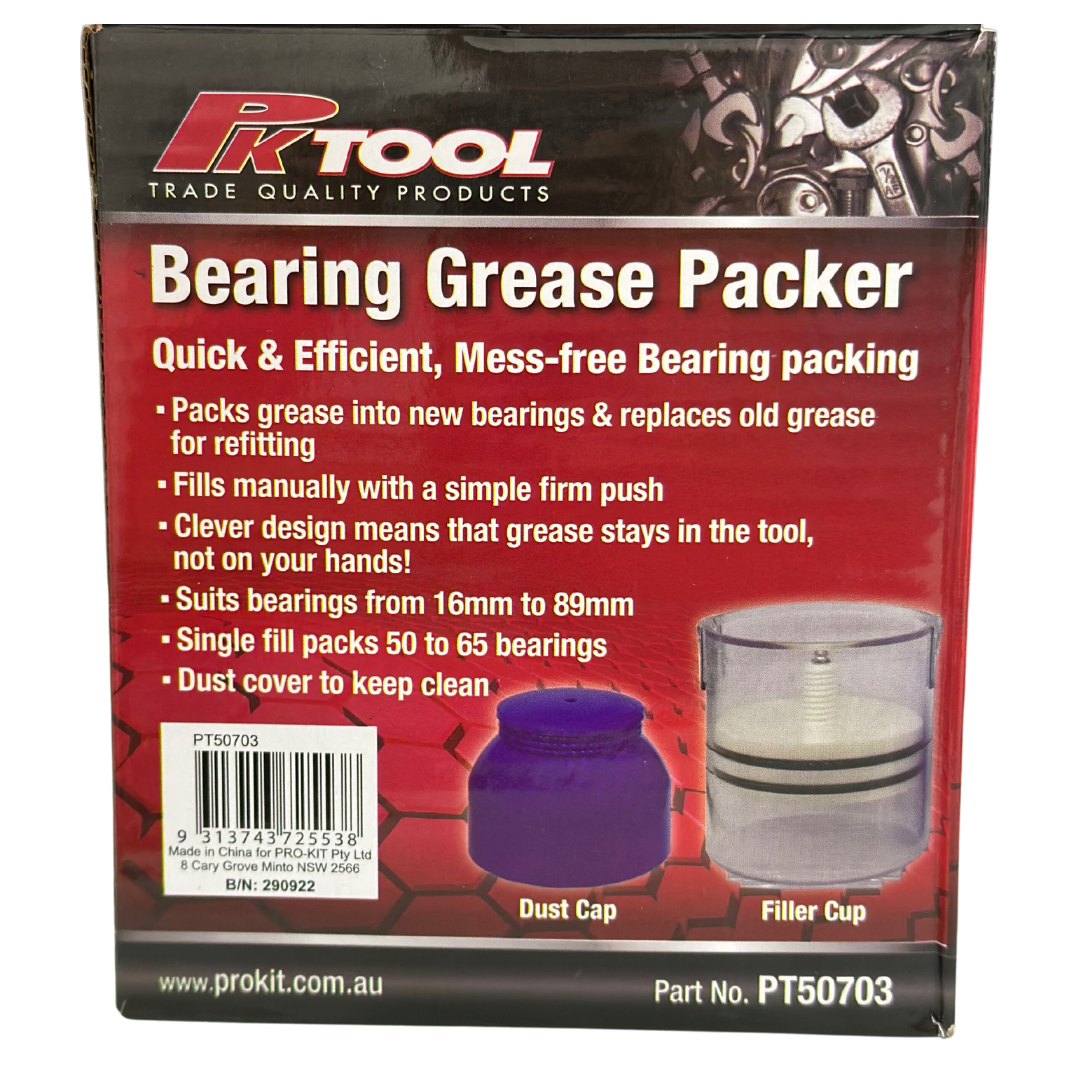 Hand Push Bearing Grease Packer Mess-Free - PKTool