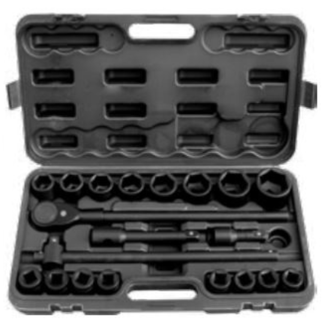 20 Pieces 6 Point Impact Socket Set - PKTool