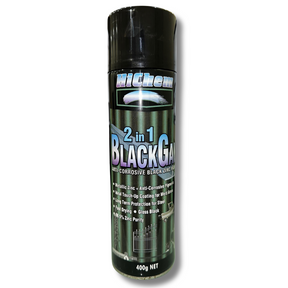 2 in 1 Black Gal Anti-Corrosive Black Zinc Paint - HiChem