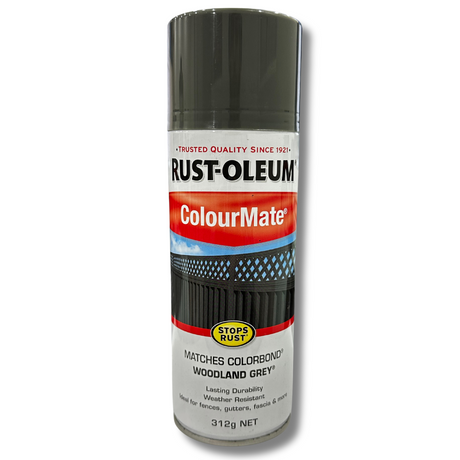 ColourMate Woodland Grey, Aerosol Paint 312g - Rust-Oleum