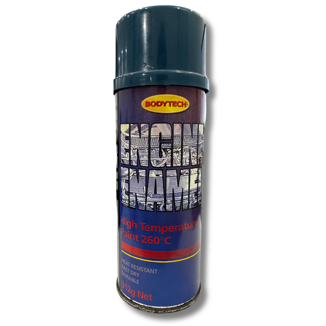 Engine Enamel GM Blue Heat Resistant 260°C Durable 312g - BodyTech | Universal Auto Spares