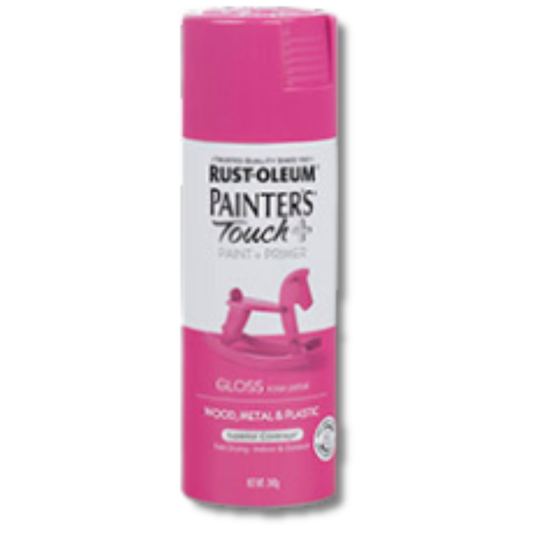 Painter’s Touch Plus Gloss Rose Petal Spray - Rust-Oleum