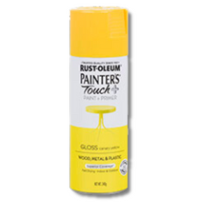 Painter’s Touch Plus Gloss Canary Yellow Spray - Rust-Oleum