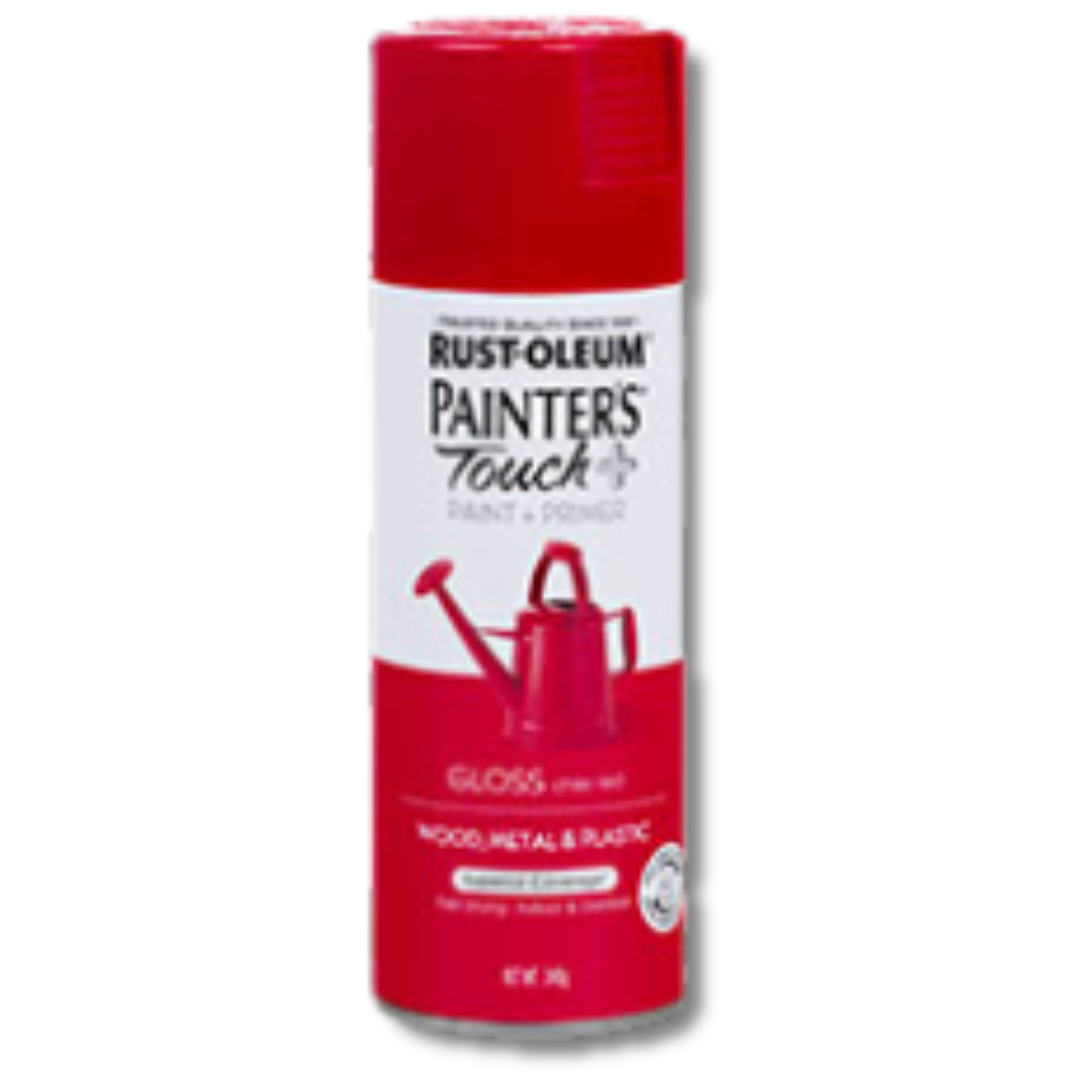 Painter’s Touch Plus Gloss Chile Red Spray - Rust-Oleum