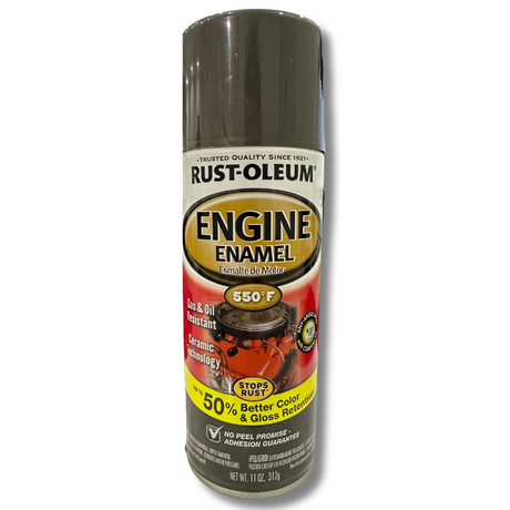 Engine Enamel Cast Coat Iron 550°F Spray Paint 312g - Rust-Oleum | Universal Auto Spares