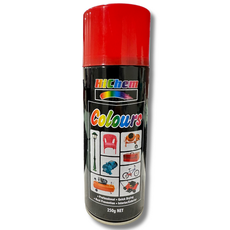 Red Primer Professional Interior/ Exterior Spray Paint - HiChem | Universal Auto Spares
