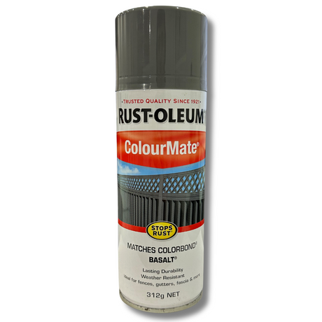 Basalt Outdoor Paint Colourmate Spray Paint 312g - Rust-Oleum | Universal Auto Spares