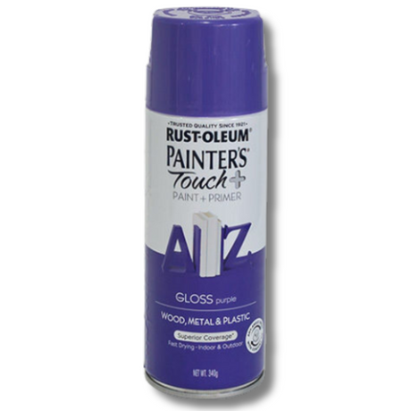 Painter’s Touch Plus Gloss Purple Spray 340g - Rust-Oleum | Universal Auto Spares