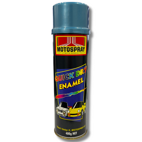 Quick Dry Enamel Silver Blue 400g - Motospray