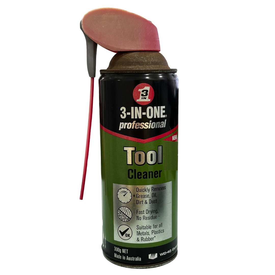 Tool Cleaner Removes Greases, Oil, Dirt & Dust 3-In-One - WD-40