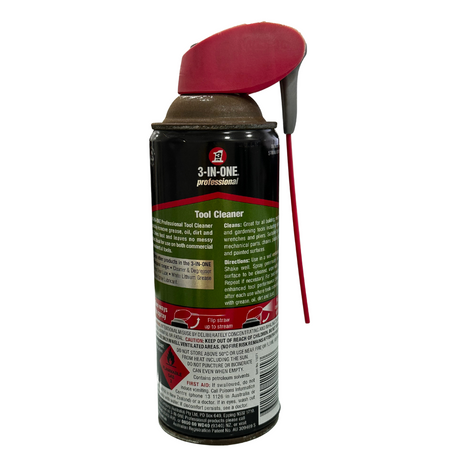 Tool Cleaner Removes Greases, Oil, Dirt & Dust 3-In-One - WD-40 | Universal Auto Spares