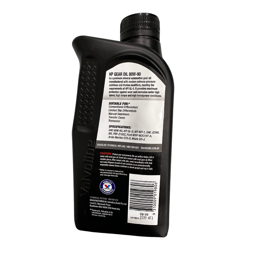 Gear Oil Mineral High Performance 80W-90 1L - Valvoline