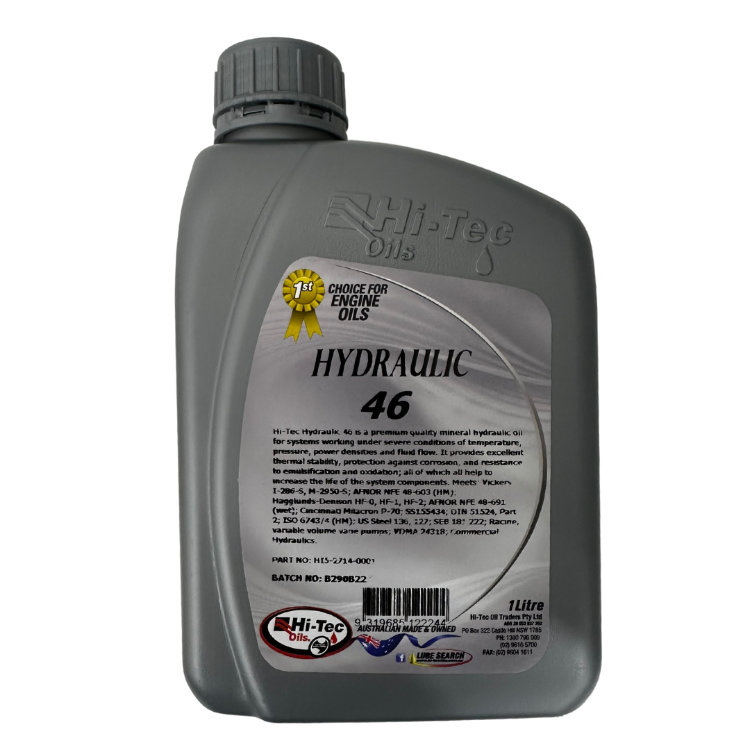 Hydraulic Oil 46 - Hi-Tec Oils 1L